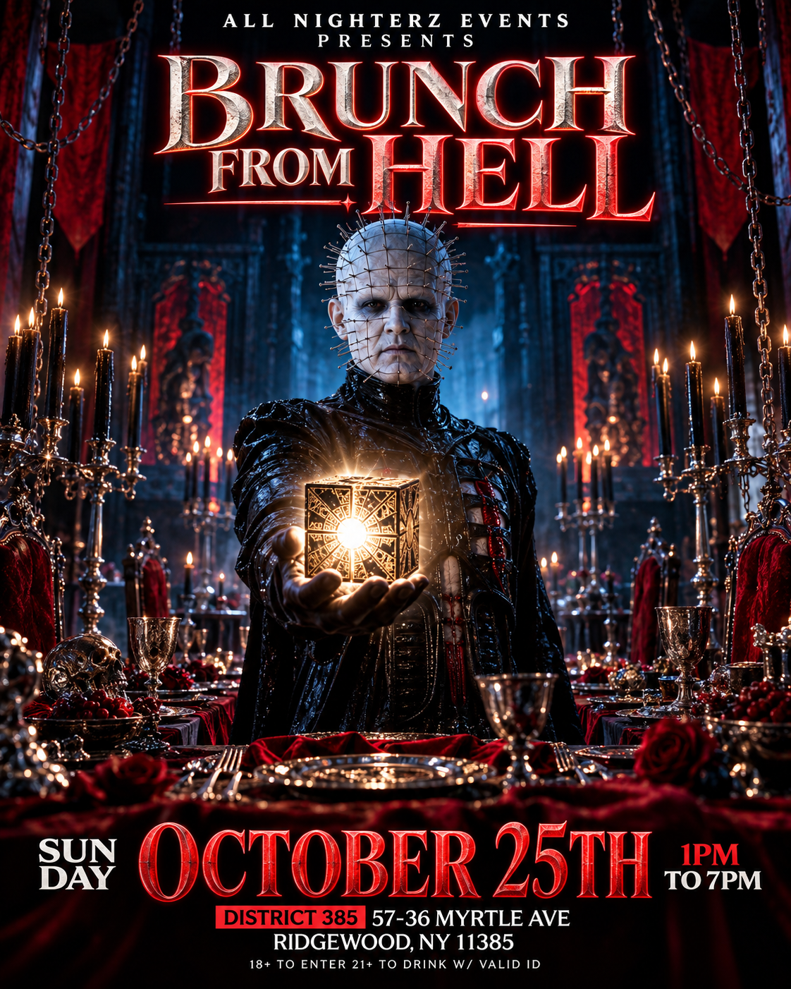 Flyer for BRUNCH FROM HELL